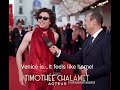 Timothe chalamet speaks french on the red carpet in venice