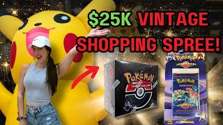 $25,000 Vintage Pokemon Shopping SPREE!