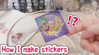 I make TRANSPARENT STICKERS for $1 *really aesthetic* screenshot 4