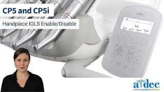 CP5 and CP5i Handpiece Programming IOLS Enable Disable