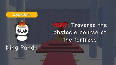 How To Get The “King” Panda | Find The Pandas #roblox #panda