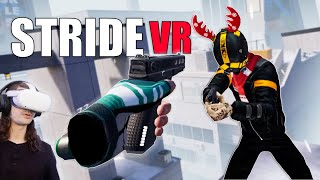 Parkour in VR is Wild | STRIDE VR Update Airlink & Quest 2