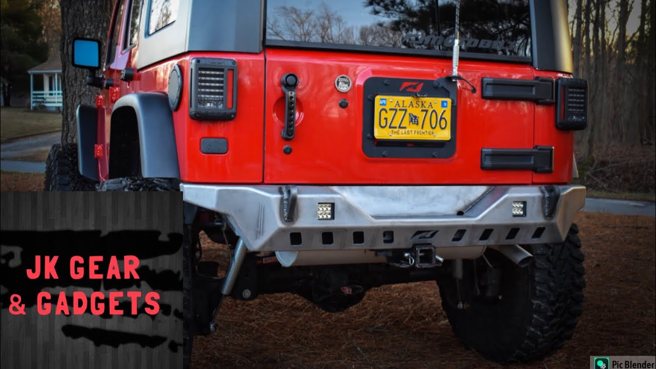 Jeep JKU Motobilt Crusher Bumper YouTube