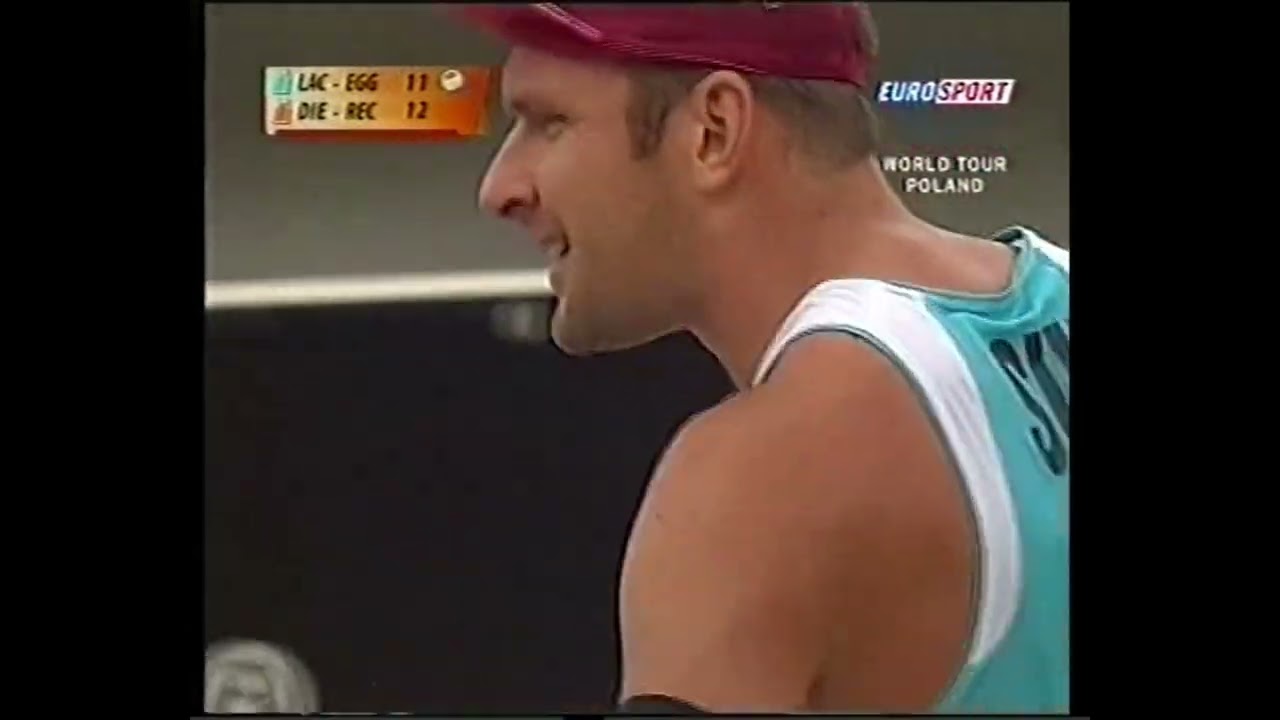 2005. Stare Jablonki. Beachvolleyball. Final. Jonas Reckermann Markus Dieckmann  Martin Laciga Egger