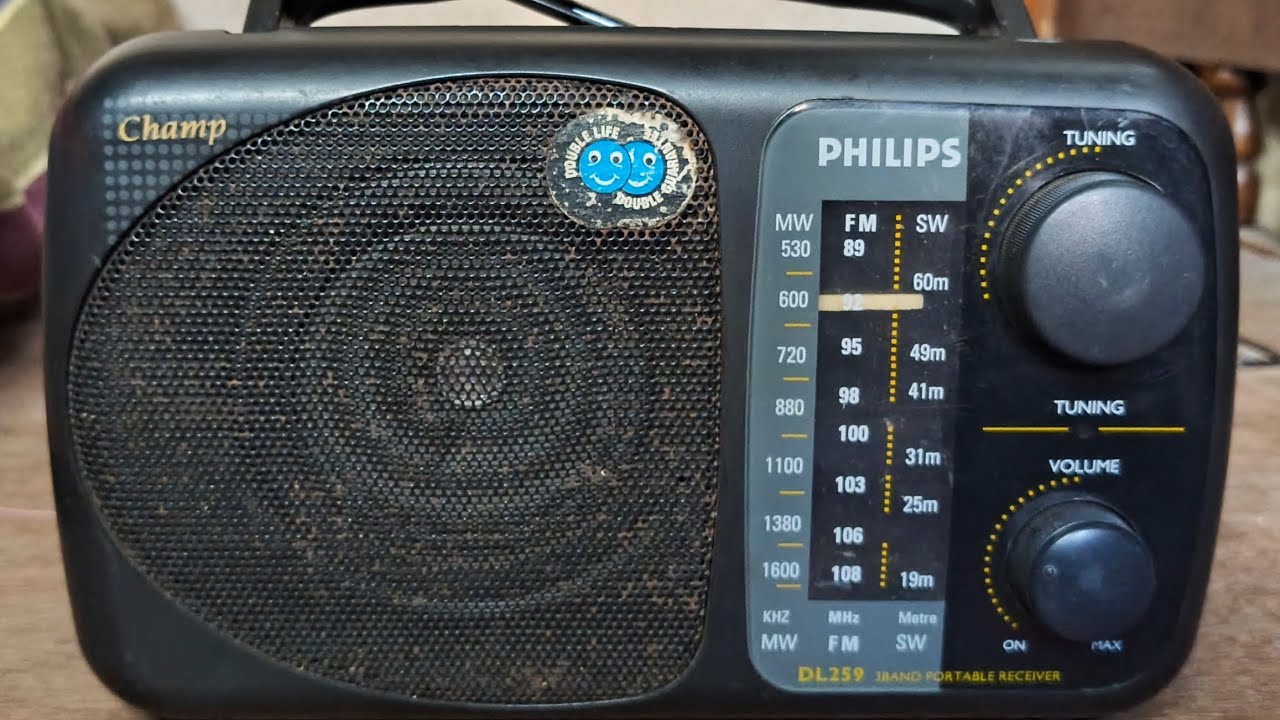 Philips champ DL259 FM radio📻 