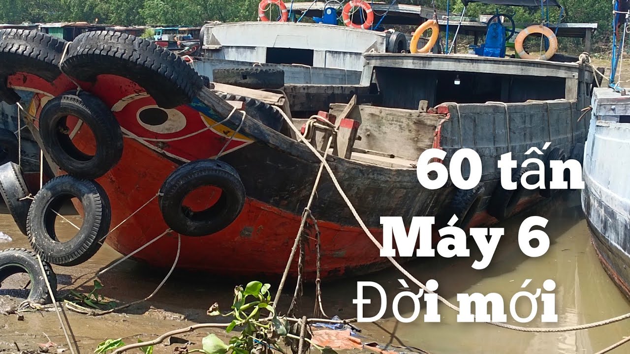 Bán ghe Long An 60 tấn máy 6 masumasi đời mới LH 0344441458