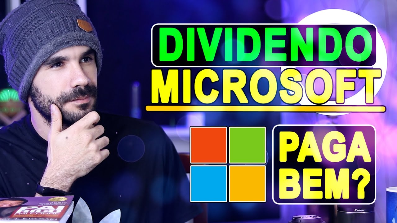 DIVIDENDO DA MICROSOFT QUANTO RECEBI? VALE A PENA?