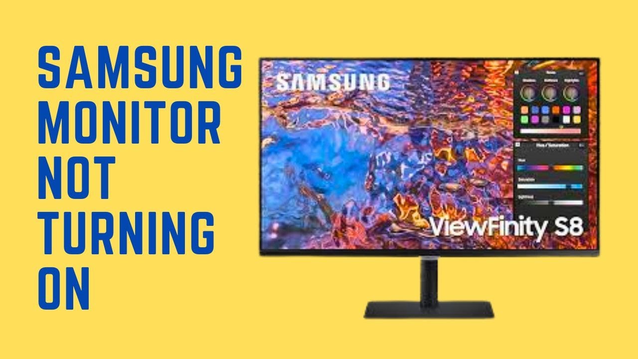 Монитор Samsung не включается? 5 лучших способов решения проблемы, которые стоит попробовать!