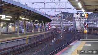 都営地下鉄三田線　6500形　6506F　甲種輸送　EF65牽引　京都通過