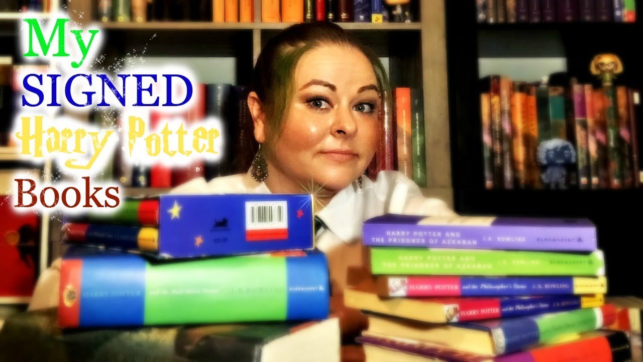 Книги о Гарри Поттере: Моя коллекция книг с автографами