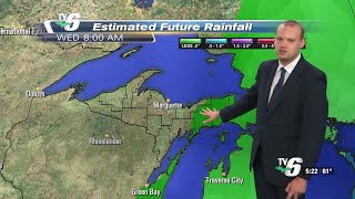Mostly dry & mild stretch to end September, scattered rain in the east later Tuesday