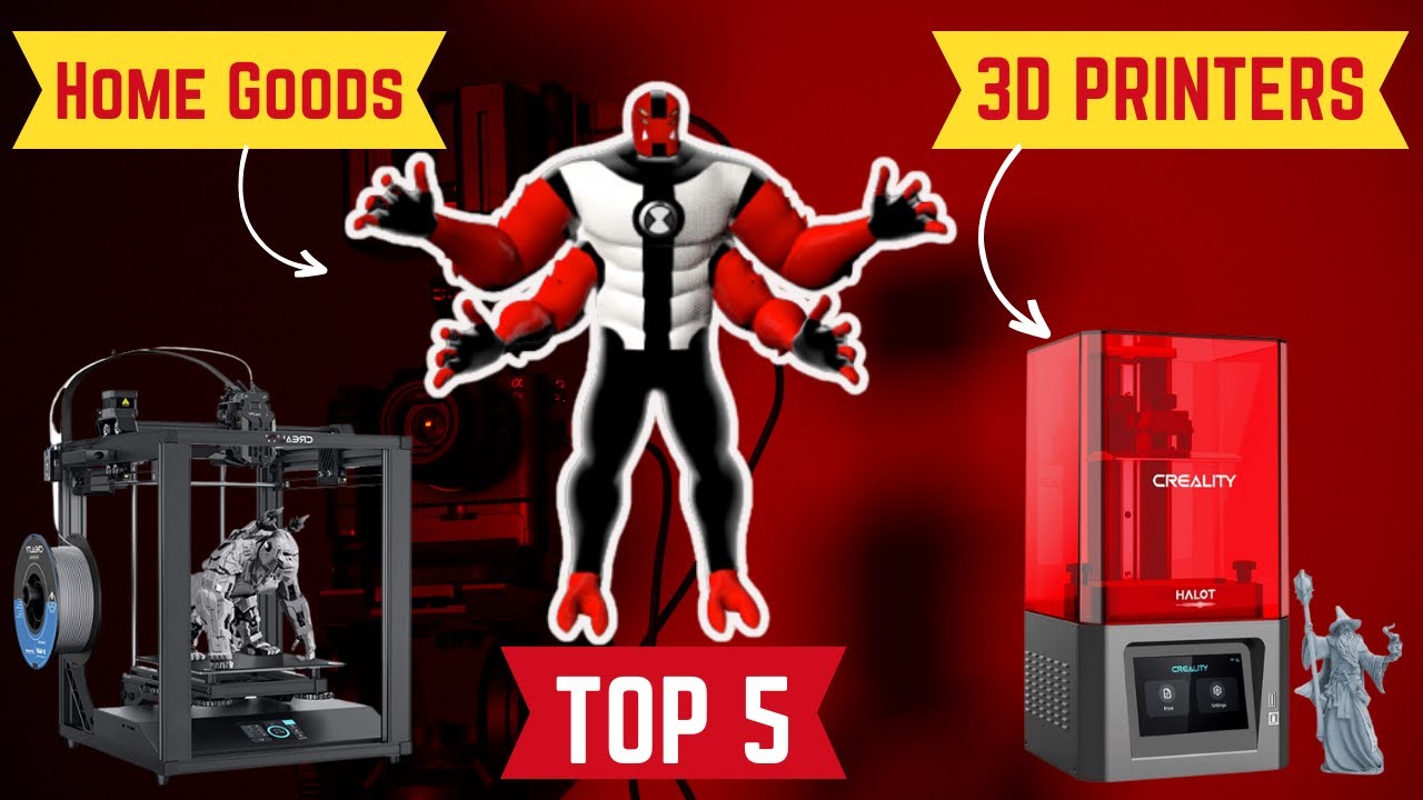 Top 5 Best 3D Printers For Home Goods In 2023 - YouTube