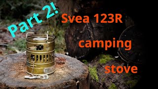 Svea 123R - a wick , a cozy, and a windscreen for this classic