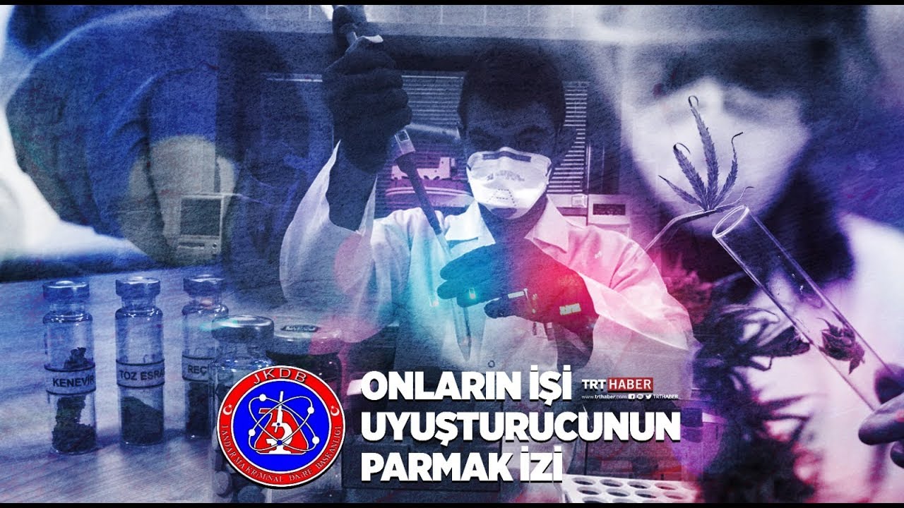 Onların işi uyuşturucunun parmak izi
