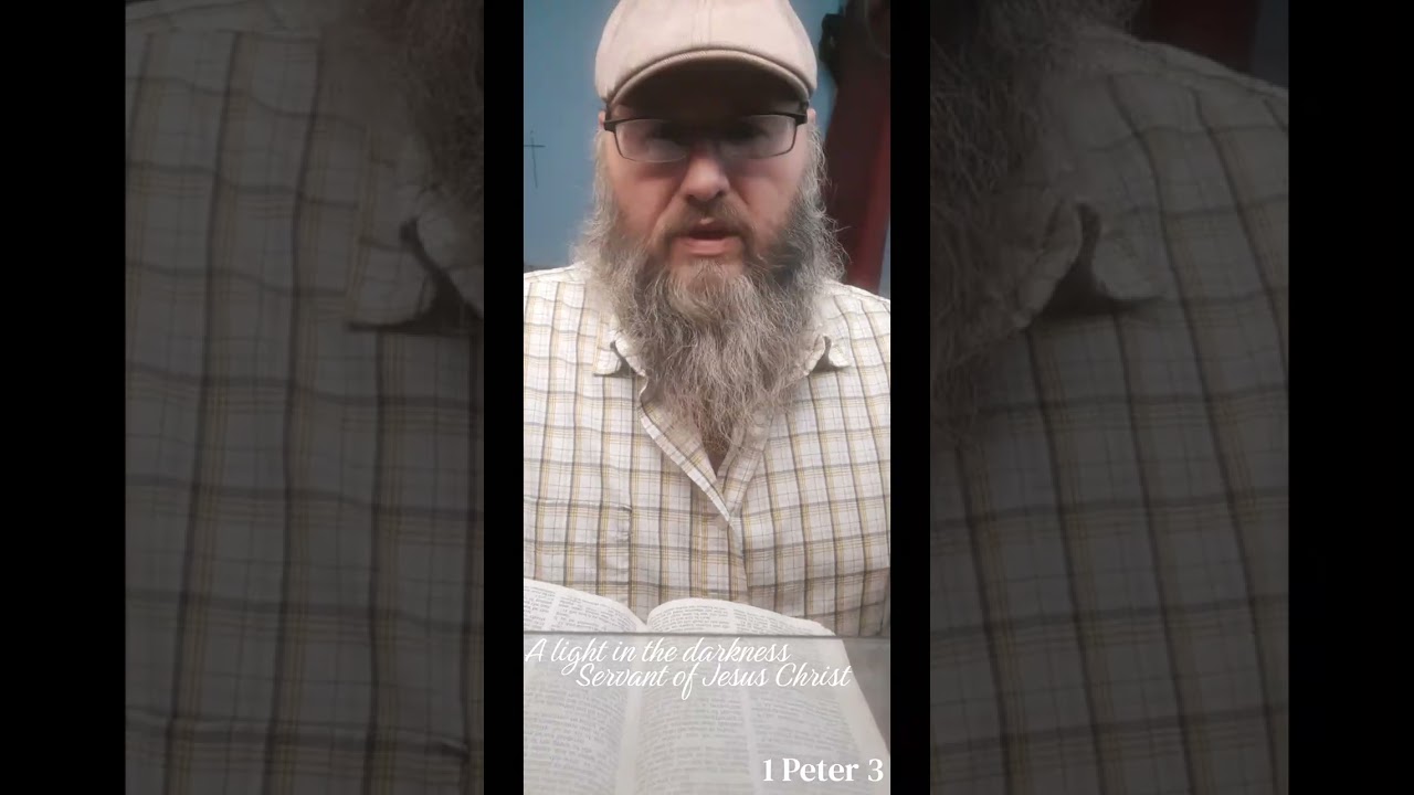 A light in the darkness Servant of Jesus Christ ( 1 Peter 3)