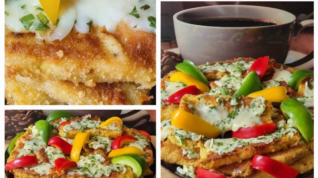 Rántott cukkini sütőben sütve olajmentesen 🥰 legfinomabb nyári kedvenc👌 olajszag nélkül 😉