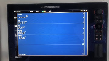 Configuring Humminbird Solix for use with Airmar Tranducer