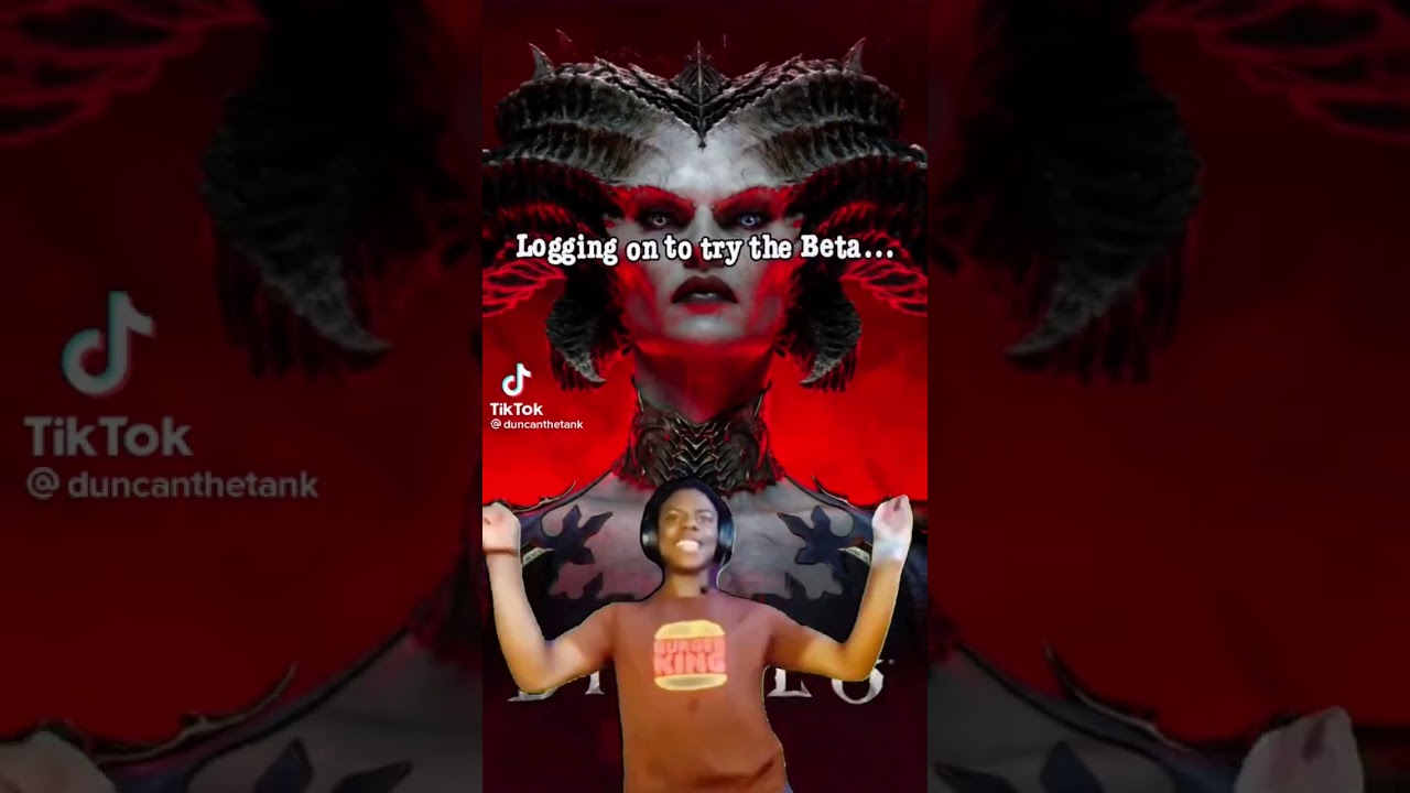 playing the diablo 4 beta this weekend be like