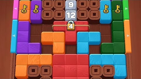 Wood Away Block Jam Level 138 Game Walkthrough Solution