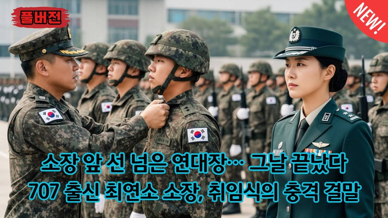 [실화] 707 특임대 출신 최연소 소장 앞에서 선을 넘은 연대장… 취임식 날 드러난 충격적 결말[오디오북] [반전사연] [감동사연]
