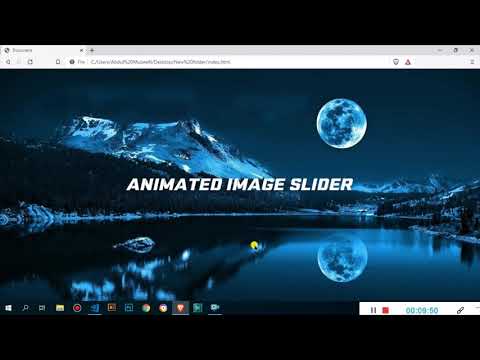 Animated Background Slider using HTML & CSS