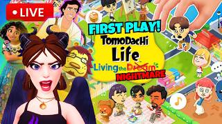 🔴 LIVE! First Play of Tomodachi Life: Living the Dream | Drama Across Different Universes 😈🔥
