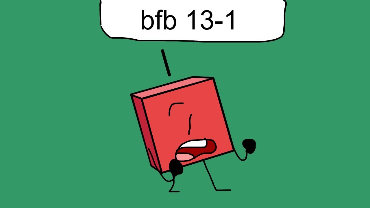 Bfb 13 1 But Barf Bag And Four Is Numberblock One And Four - barf bag bfb roblox