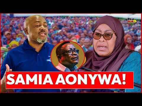 SINTOFAHAMU Bonface Mwabukusi Amwonya Samia Suluhu Hadharani Azua Taharuki