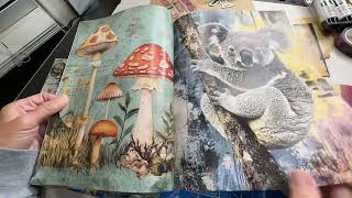 Flip Thru Of The Forest Extravaganza Woodland Wonders Collage Book