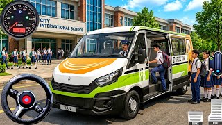 New Mini Coach Van Simulator 2026 🚐 Mini Bus Pick & Drop Driving 3D Gameplay Android Gameplay screenshot 2