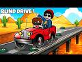 ROBLOX Blind Driving Challenge Gone Wrong! 😱🔥