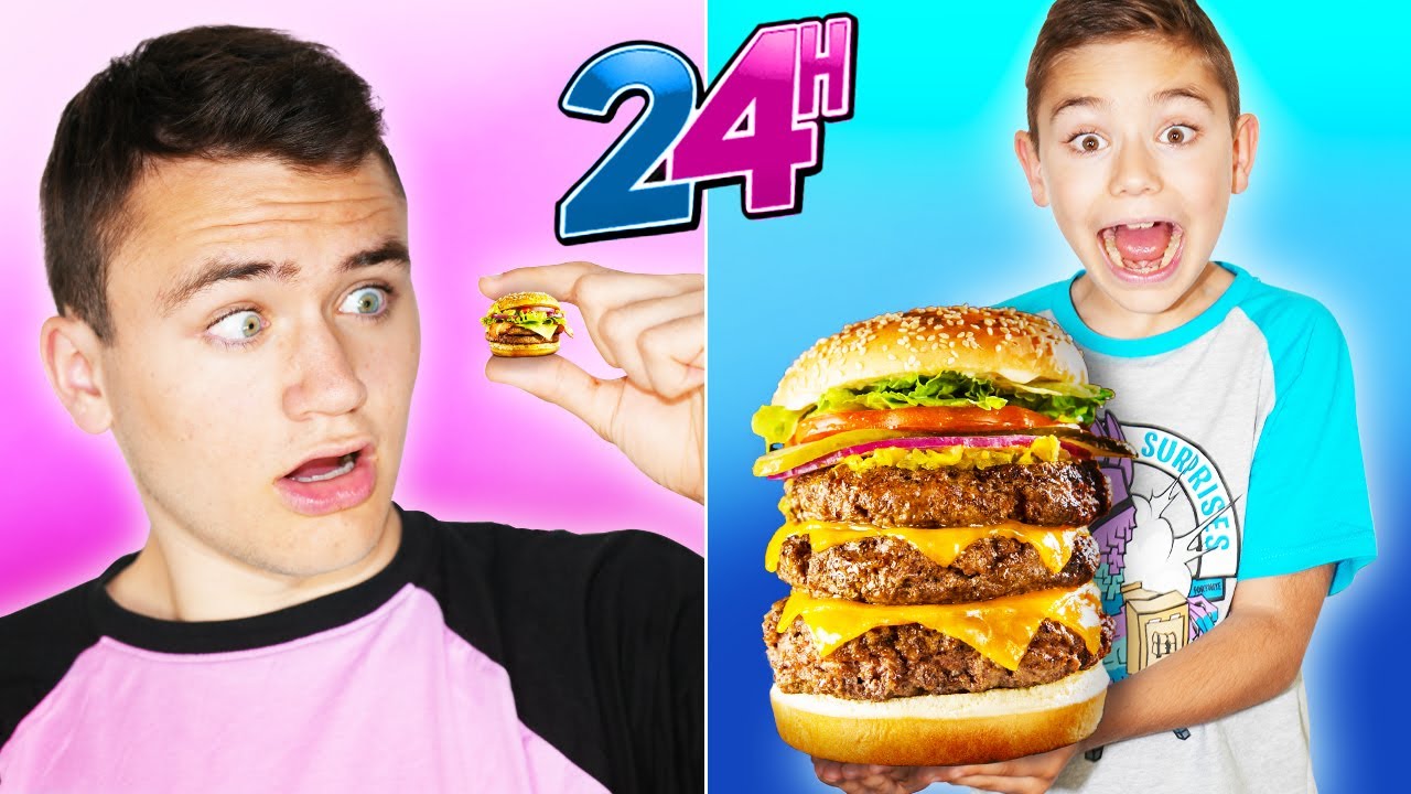 24H VIVRE MANGER MINI VS MAXI !