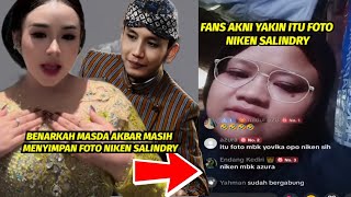 BENARKAH MASDA AKBAR MASIH MENYIMPAN FOTO NIKEN SALINDRY DI JADIKAN WALPAPER HPNYA?