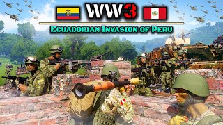 Ecuadorian Invasion of Peru | Ecuador vs Peru | ArmA 3 World War 3 Machinima