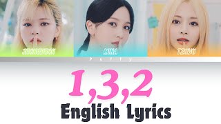 Twice - 1, 3, 2 English Lyrics (Color Coded Lyrics)