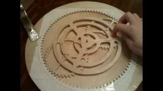 Ring Clock hour carrier