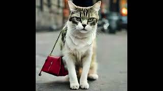 Im A Fashion-Forward Cat With A Flair For Paw-Some Outfits