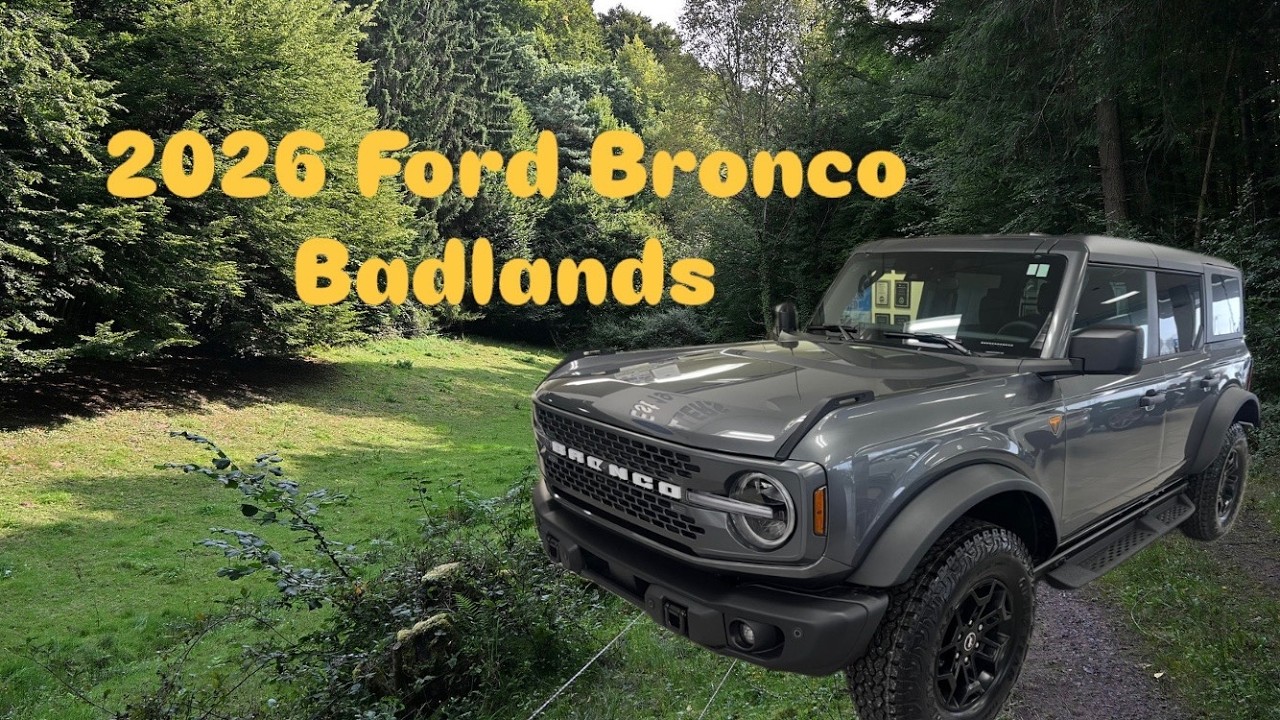 2026 Ford Bronco Badlands: Off-Road Beast Review - YouTube