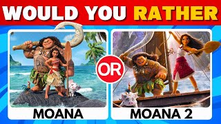 Would You Rather...? QUIZ | Moana 2 ⚡🌊