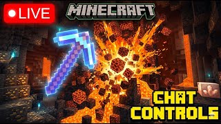 🔴Minecraft Falling pickaxe-Chat Control