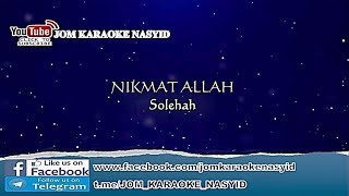 Solehah - Nikmat Allah   Karaoke Minus-One HD