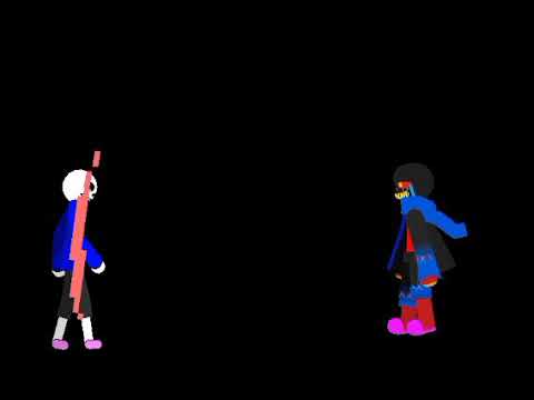 UNDERTALE LASTBREATH SANS VS ERROR SANS (STICKNODES PART 1)