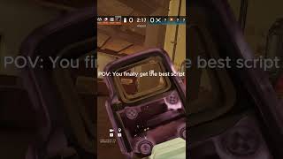 POV: You get the BEST Script