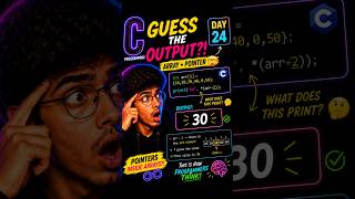 POV: Can You Guess The Output? 🤯 | Day 24 of learning C #coding #cprogramming #shorts #viral