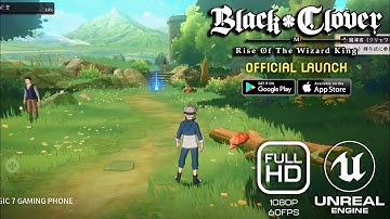 Black Clover M (Official Launch) - Gameplay Ultra Graphics 1080P 60Fps 165Hz Android (Download Link)