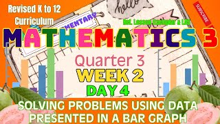 Grade 3 Math Q3 W2 D4 Solving Problems Using Data Presented In A Bar Graph Revised K-12 Matatag