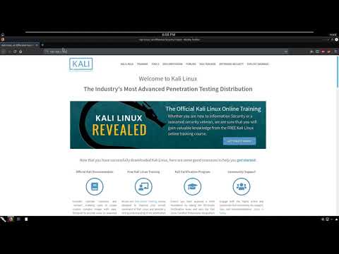 5 Login SQL Injection with Kali Linux