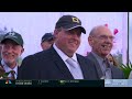 Woodlawn Vase trophy presentation after 151st Preakness Stakes | NBC Sports