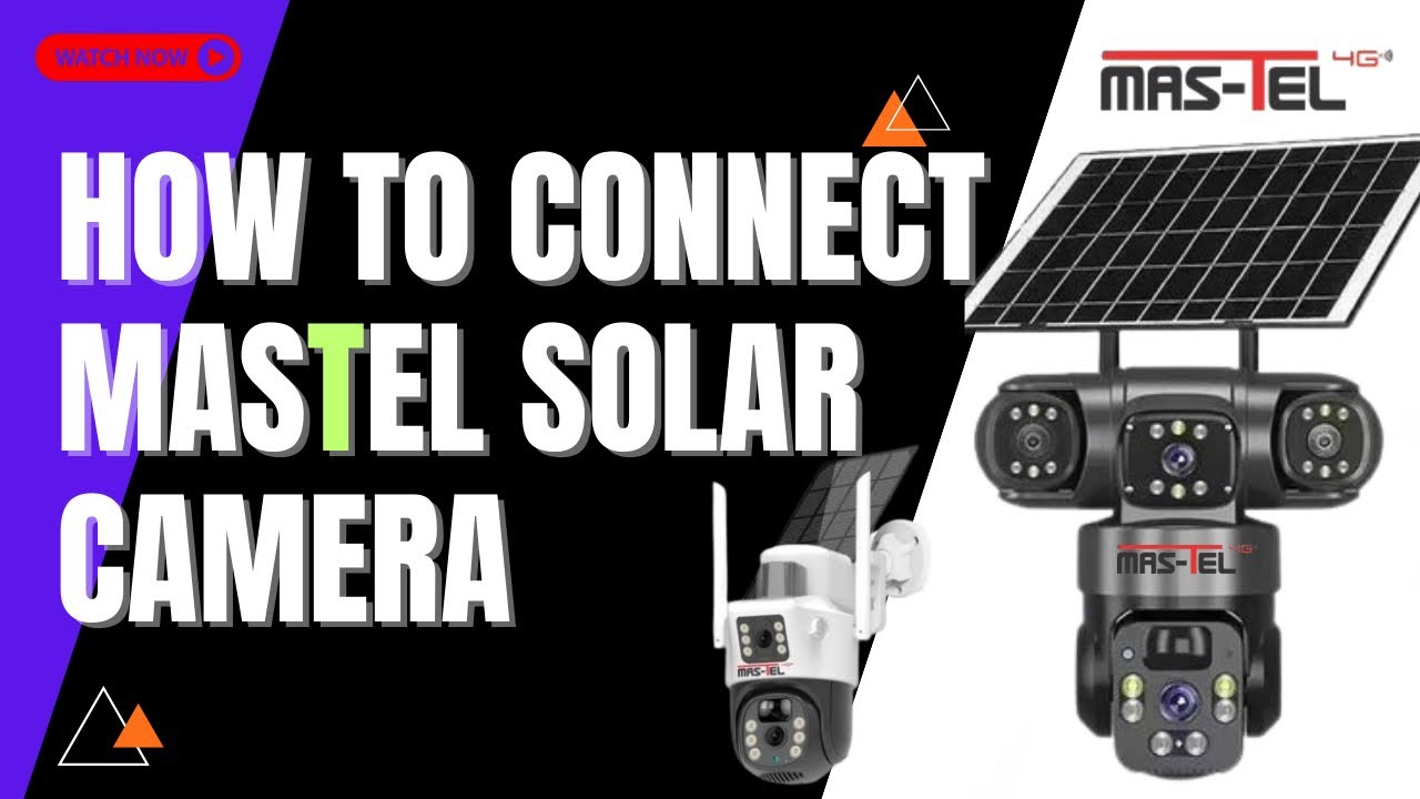 HOW TO CONNECT MASTEL SOLAR CCTV CAMERAS IN MOBILE PHONE 📲 EASY AND SIMPLE WAY 