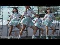 アイドルグループの楽しいライブコンサート。お祭りステージ